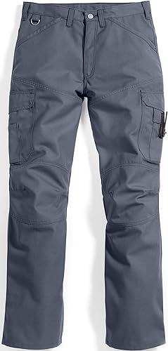 Herren-Bundhose, mittelgrau, 146656052, Größe 44 Produktbild img1 L