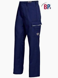 BP® Work & Wash Bundhose 1605 559 10, dunkelblau Produktbild img1 L