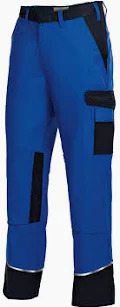 BP® Work & Wash ColorBbundhose 1609 559 13, königsblau-schwarz Produktbild img1 L