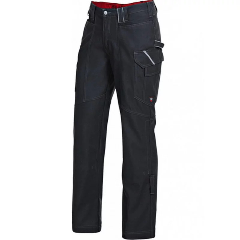 Workfashion Damen-Workerhose 1898 688 32, schwarz-grau, Größe 42 Produktbild img1 L