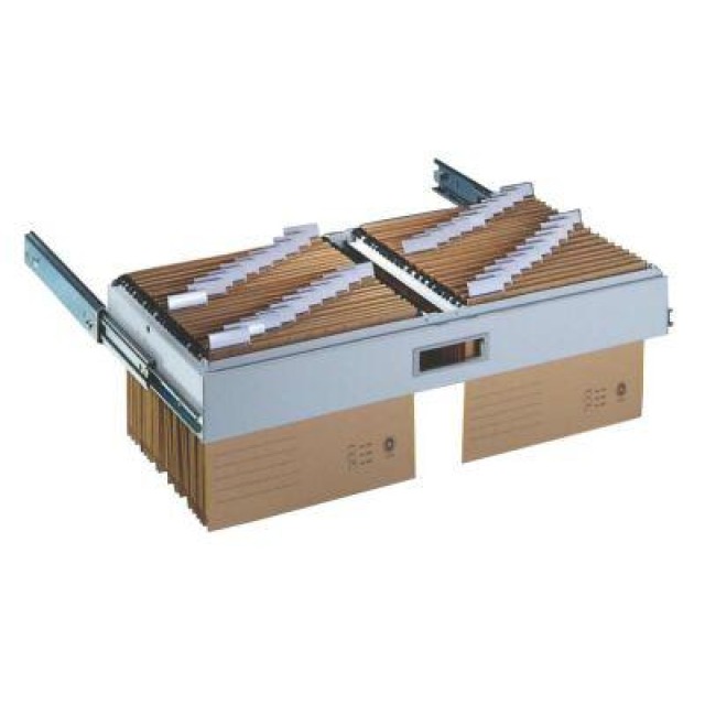 Hängeauszug für Schrank B930xT400 mm 7035 Produktbild img1 L