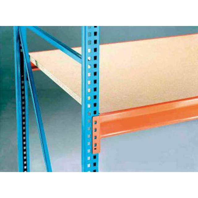 Weitspann-Grundregal Holm Typ Z, mit Spanplatten Produktbild img1 L
