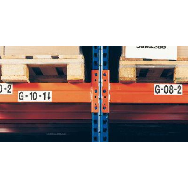 Holme (RAL 2001 rotorange) für Palettenregal META MULTIPAL Produktbild img1 L