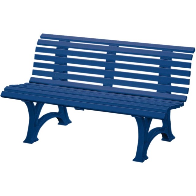 Gartenbank HELGOLAND 3-Sitzer Länge 1500 mm blau Blome Produktbild img1 L