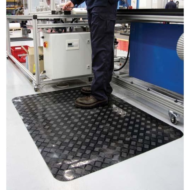 ESD-Ergonomiematte Senso Dial schwarz B100cmxL1000cm Rollenware Produktbild img2 L