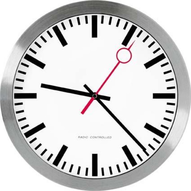 Wanduhr, mit Lochsekundenzeiger Produktbild img1 L