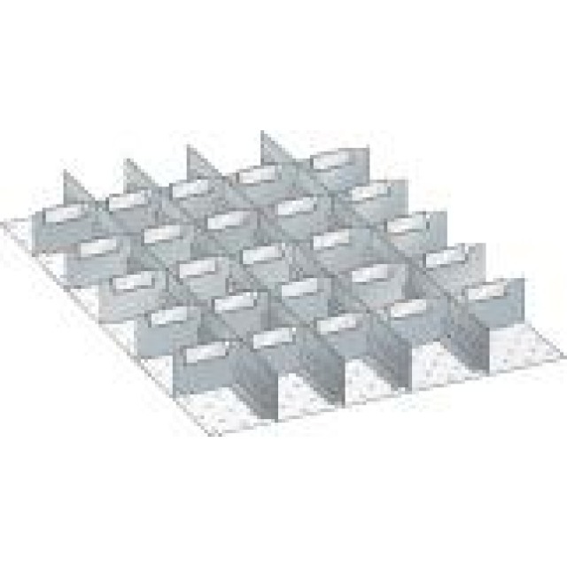 Schlitzwände-Set, 29-teilig, für Schubladen 27x36 E Produktbild img1 L