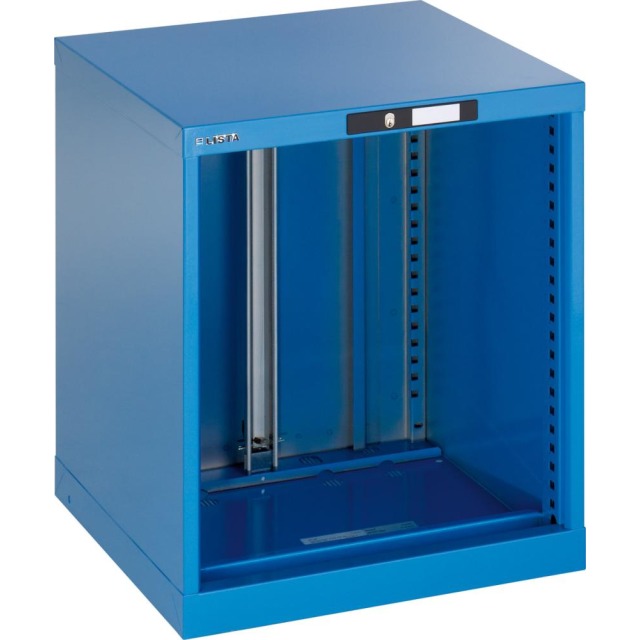 Schubladenschrank-Leergehäuse, 27x27 E, lichtblau Produktbild img1 L