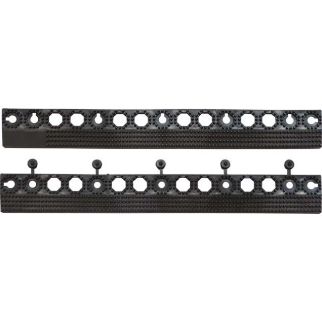 Arbeitsplatzbodenbelag Yoga Grip Ultra schwarz, Ecken und Leisten Produktbild img3 L