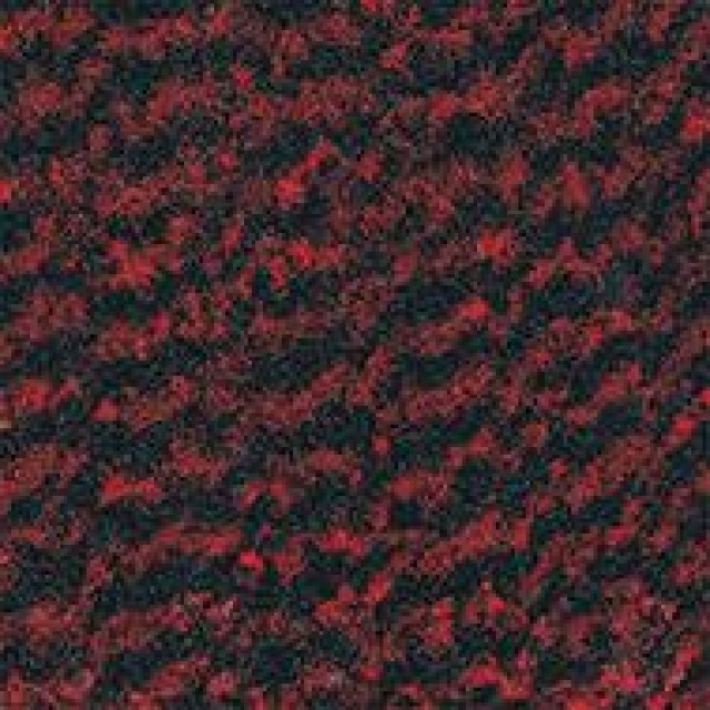 Schmutzfangmatte Vyna-Plush, schwarz-rot Produktbild img1 L