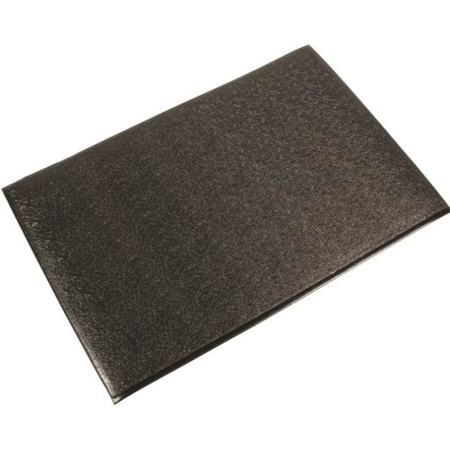 Arbeitsplatzbodenbelag Orthomat® Ribbed, schwarz Produktbild img1 L