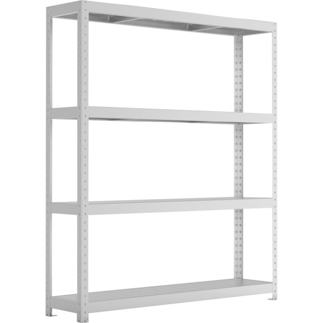 Weitspannregal-Komplettset META SPEED-RACK, mit Stahlpaneelen Produktbild img1 L