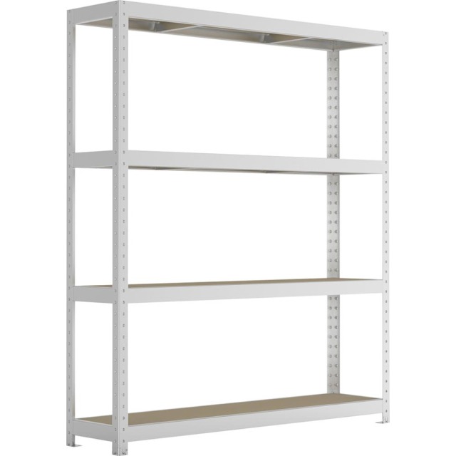Weitspannregal Komplettset META SPEED-RACK, mit Spanplatte Produktbild img1 L