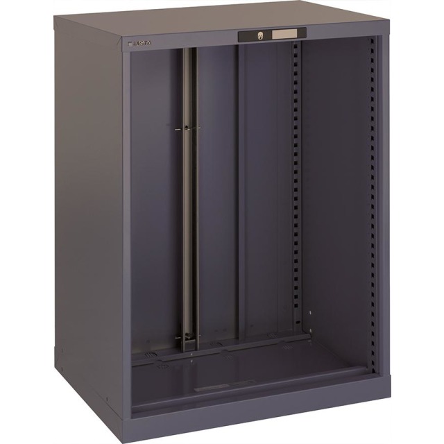 Schubladenschrank-Leergehäuse, 27x36 E, grau metallic Produktbild img1 L