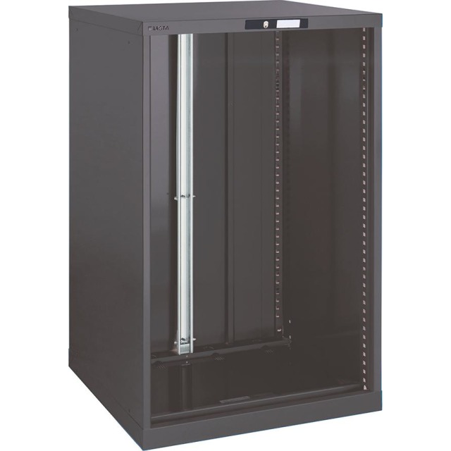 Schubladenschrank-Leergehäuse, 36x36 E, grau metallic Produktbild img1 L