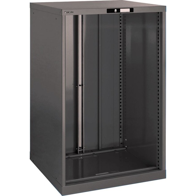 Schubladenschrank-Leergehäuse, 54x36 E, grau metallic Produktbild img1 L