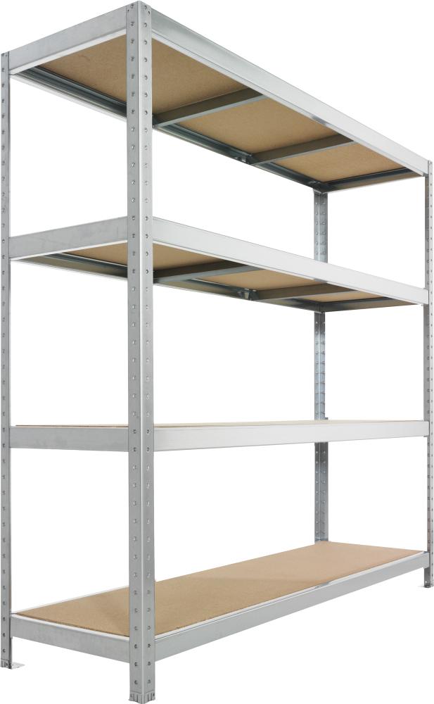 Weitspannregal Komplettset META SPEED-RACK, mit Spanplatte Produktbild img2 L