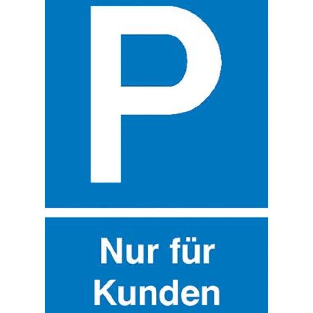 Parkplatz-Reservierungsschild im Hochformat Produktbild img1 L