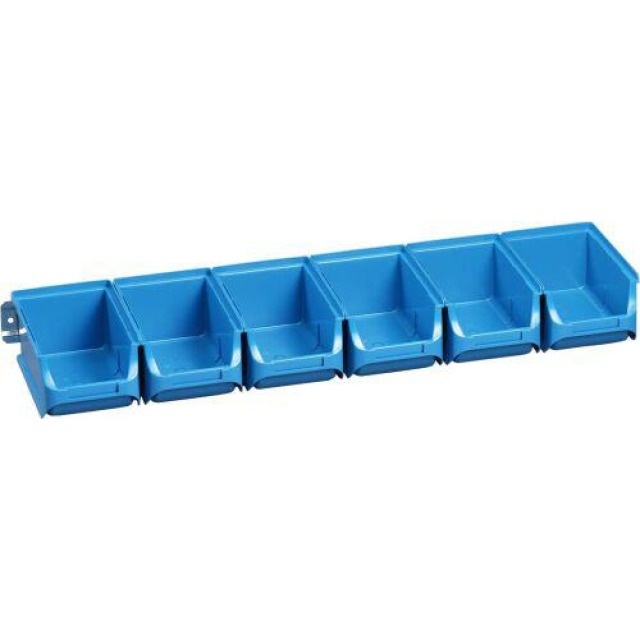 Sichtboxen-Set blau 613x165x75 mm allit Produktbild img1 L