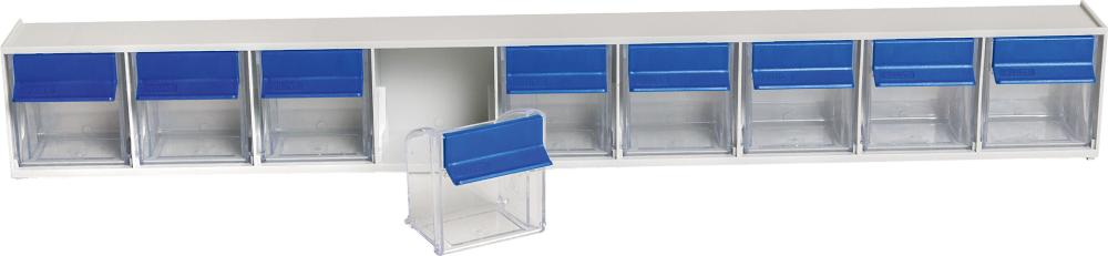 Klarsicht-Magazinschrank MultiStore Produktbild img3 L
