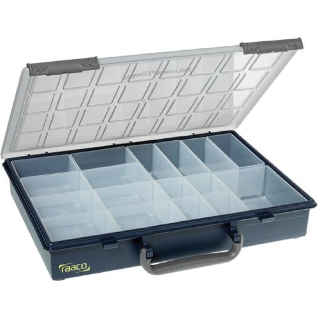 Sortimentskoffer Kunststoff Assorter 55 4x8-17 blau raaco Produktbild img1 L