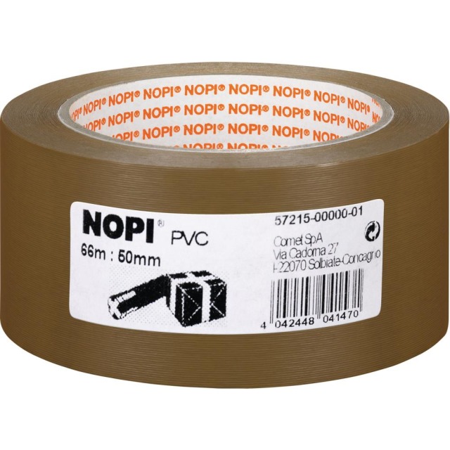Nopi-Packband Nr.57215 66m:50mm braun Produktbild img1 L