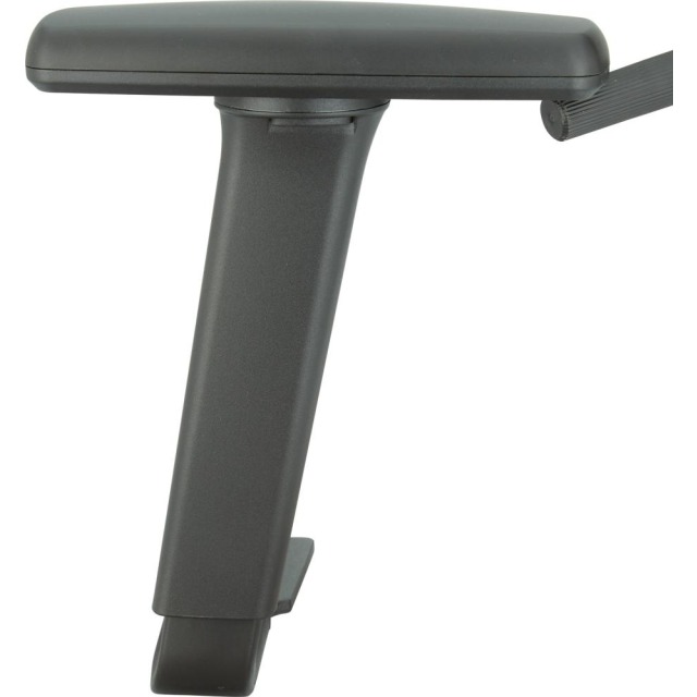 Armlehnen (Paar) schwarz für Arbeitsstuhl Unitec, Isitec, Solitec, Laborstuhl & All-in-One Produktbild img2 L