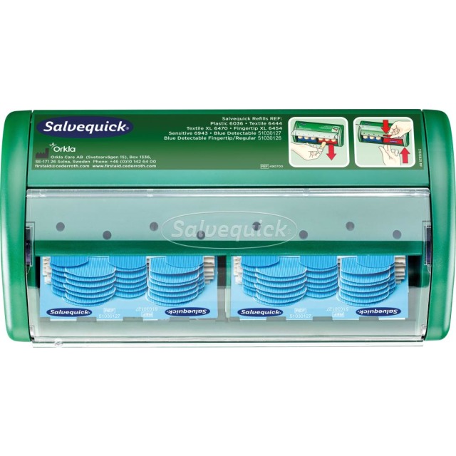 Salvequick Pflasterspend.detektierbar,2x35Pflaster Produktbild img1 L
