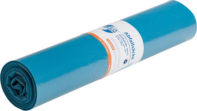 Müllsack 120 l blau LDPE Einsteiger Produktbild img1 L