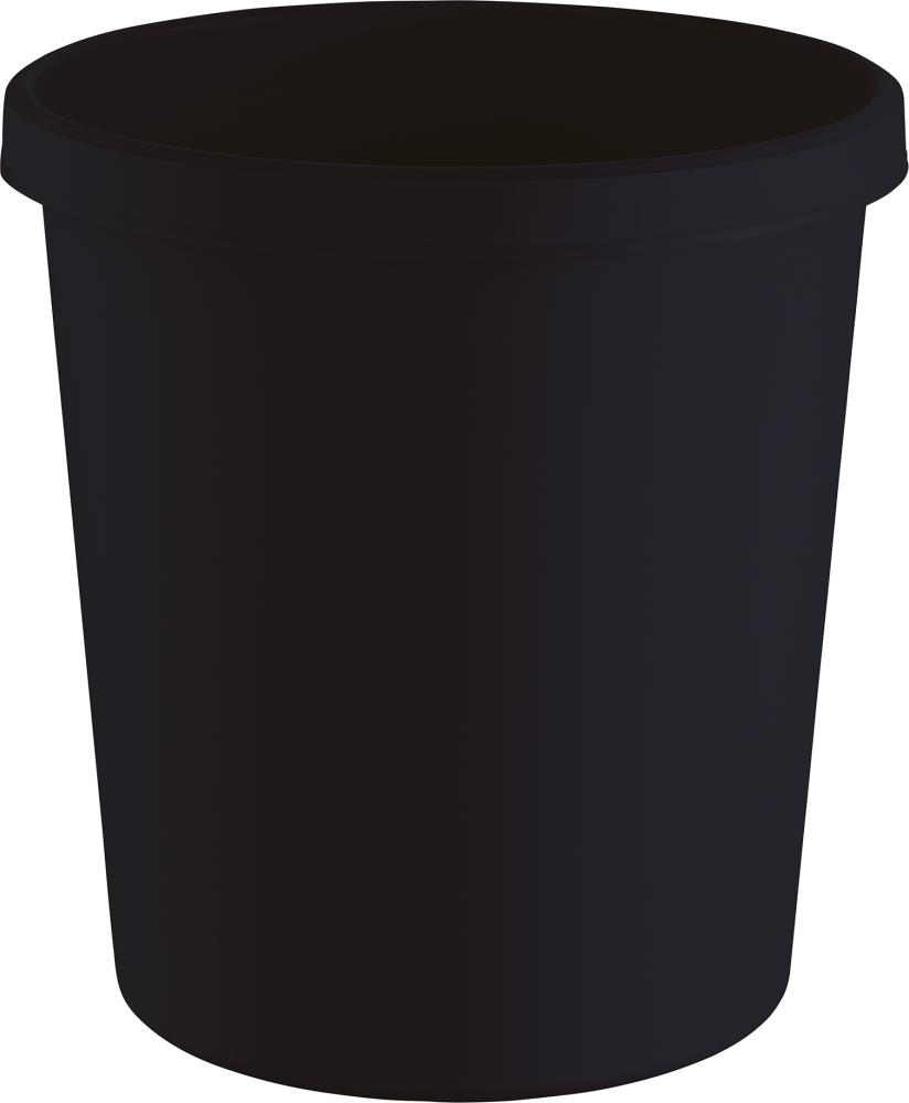 Papierkorb 18 l schwarz 331mm recycling K-Stoff Produktbild img1 L