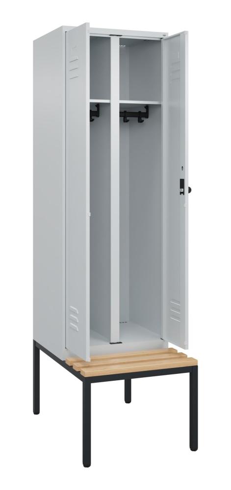 Garderobenschrank Classic PLUS für Straßen- und Berufskleidung Produktbild img1 L