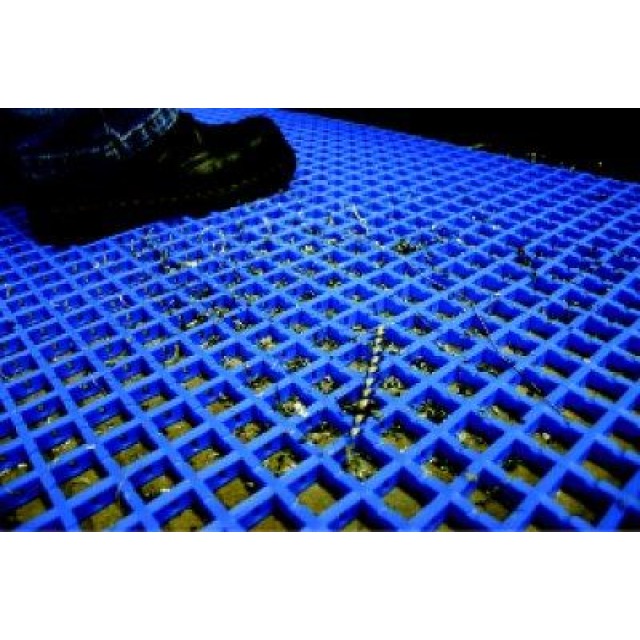 Arbeitsplatzbodenbelag Cobamat® Standard, blau Produktbild img1 L