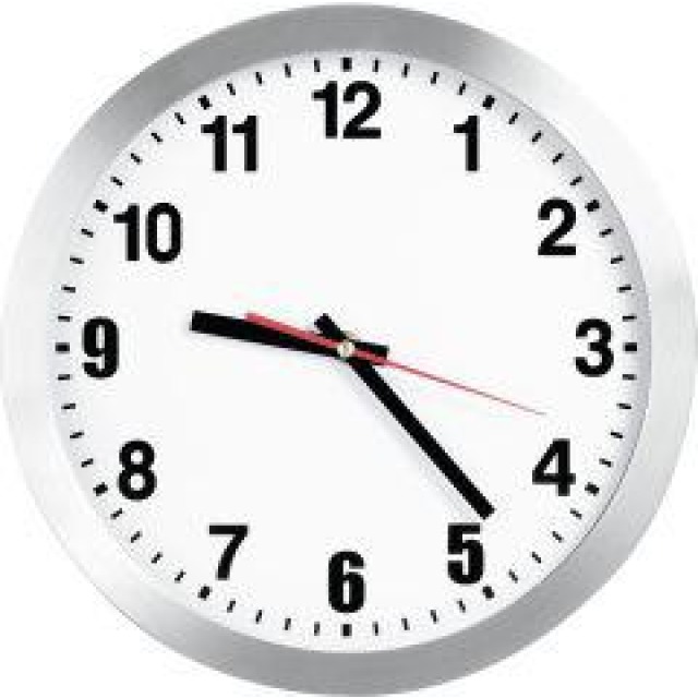Funk-Wanduhr D300 klass. Ziffernblatt we, Zahlen Mobatime Produktbild img1 L