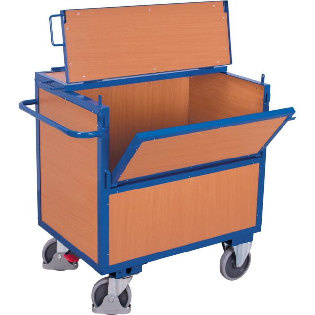 Holzkastenwagen mit Deckel Produktbild img1 L