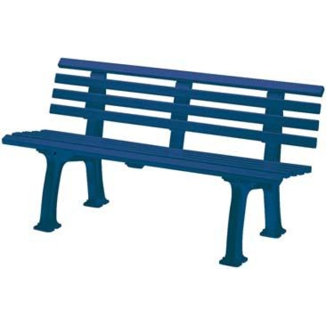 Gartenbank SYLT 3-Sitzer Länge 1500 mm blau Blome Produktbild img1 L