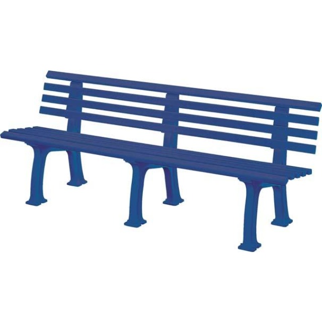 Gartenbank JUIST 4-Sitzer Länge 2000 mm blau Blome Produktbild img1 L