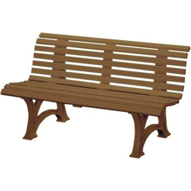Gartenbank HELGOLAND 3-Sitzer Länge 1500 mm braun Blome Produktbild img1 L