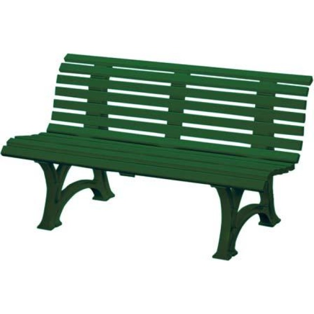 Gartenbank HELGOLAND 3-Sitzer Länge 1500 mm grün Blome Produktbild img1 L