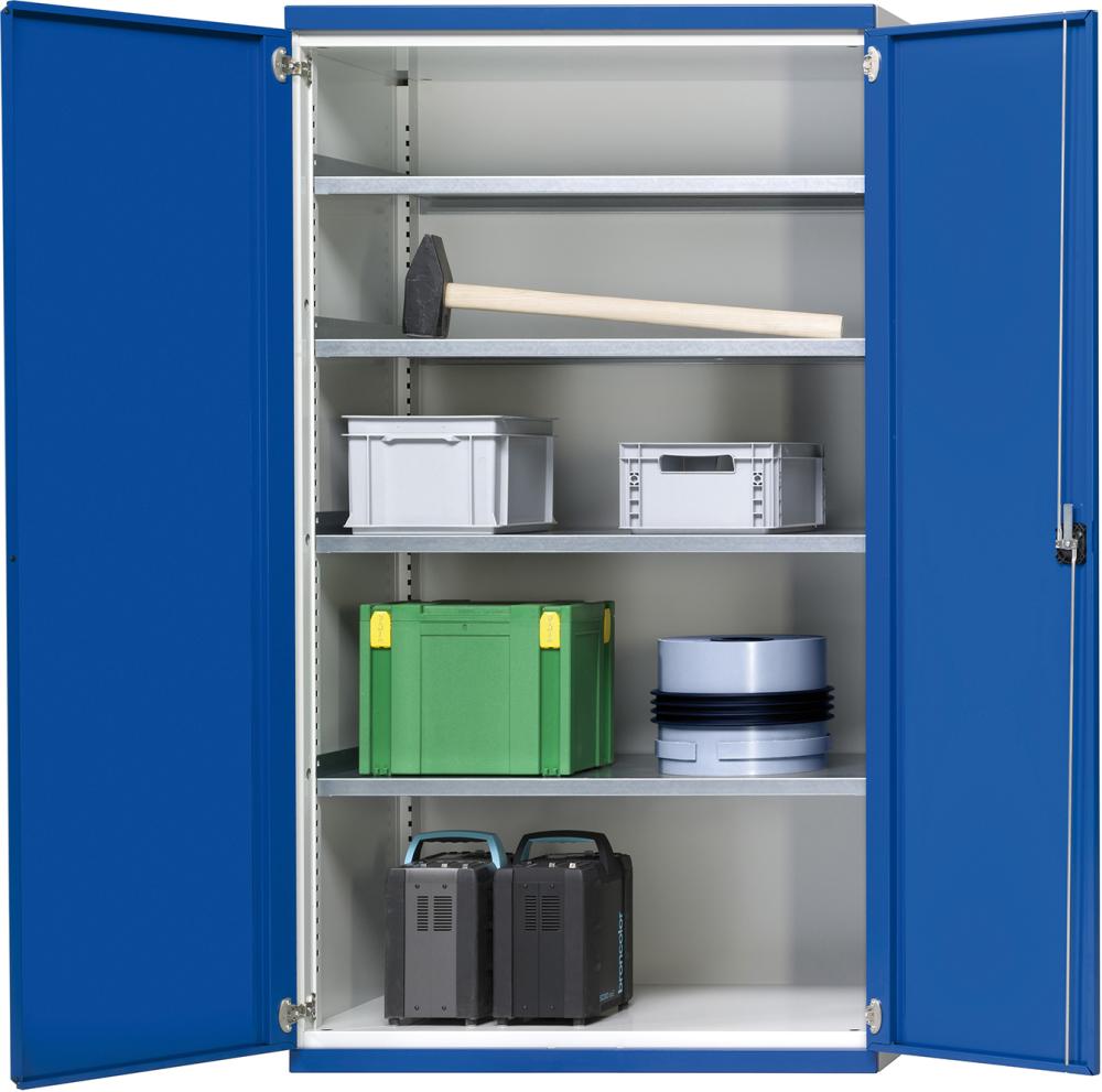 Schwerlastschrank Leergehäuse, mit 4 Einlegeböden Produktbild img2 L