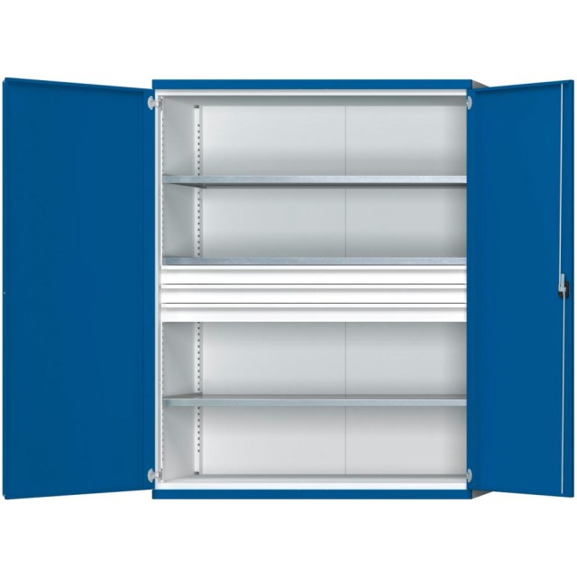 Schwerlastschrank ohne Mittelwand, mit 3 Schubladen FH 120 mm Produktbild img1 L