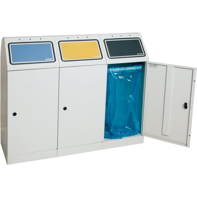 Abfalls. Flex-M 3x75l grau,ProPads Tüte Produktbild img1 L