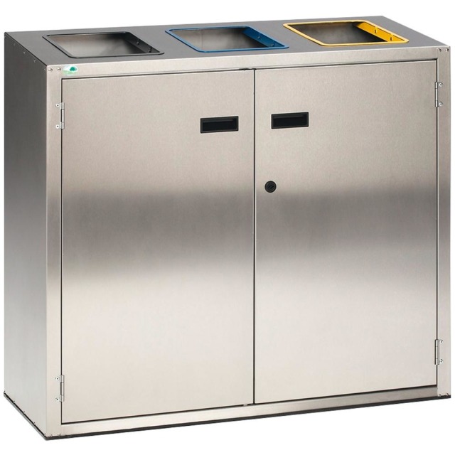 Wertstoffsortiersystem 270 Liter Edelstahl Produktbild img1 L