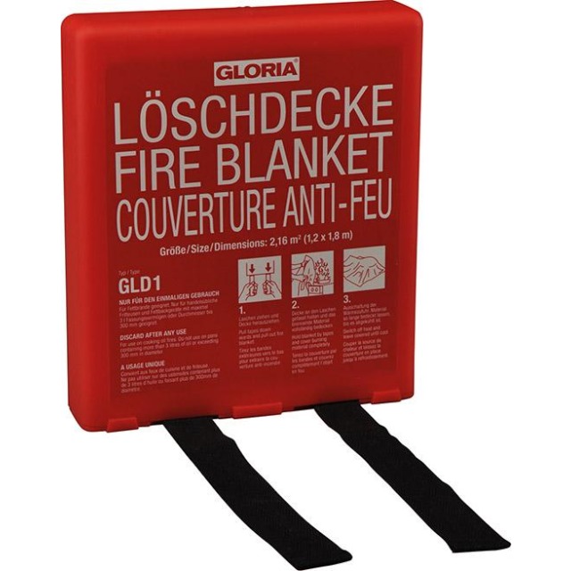 Löschdecke GLD 1 B1200xT1800 mm inkl. Box Gloria Produktbild img1 L
