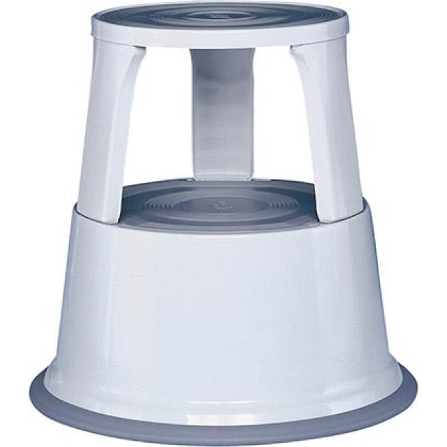 Rollhocker Metall lichtgrau Produktbild img1 L