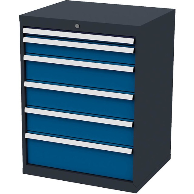 Schubladenschrank, Breite 700 mm x Tiefe 575 mm Produktbild img1 L
