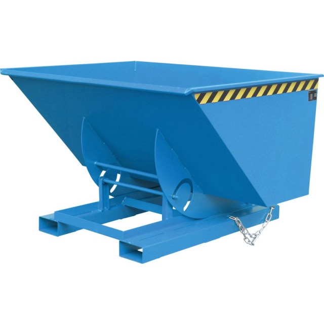 Kippbehälter, mit Abrollsystem, Typ AK 50-100 (RAL 5012) Produktbild img3 L