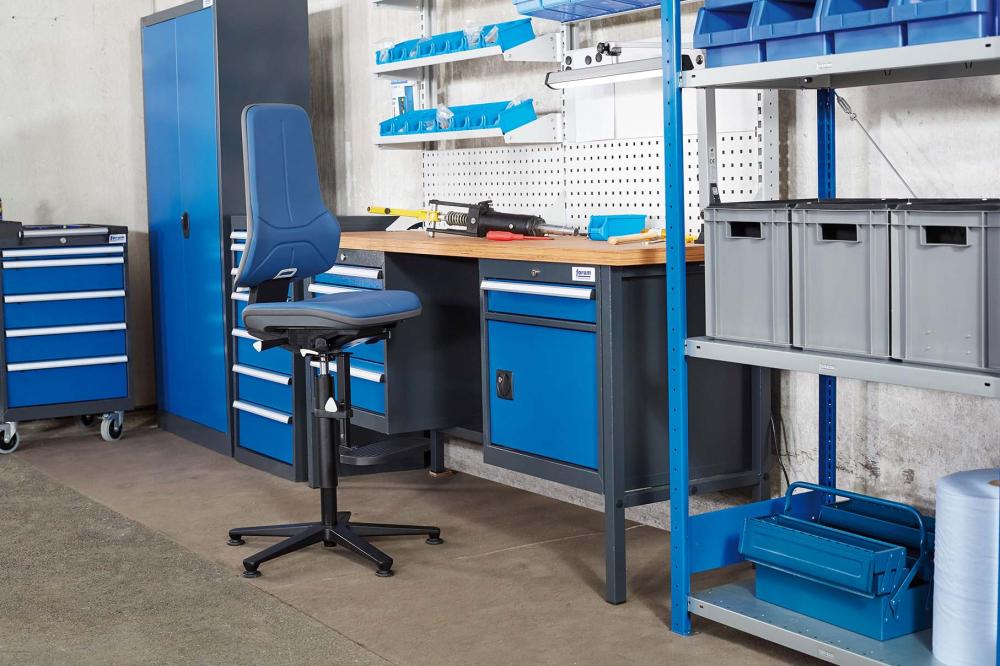 Polsterelement (blau) für Arbeitsdrehstuhl NEON Produktbild img4 L