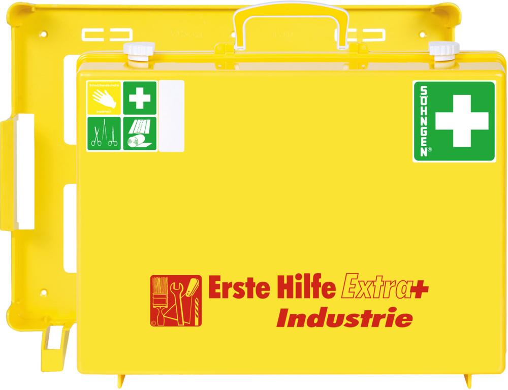 Erste-Hilfe-Koffer Extra+Industrie, DIN 13157,gelb Produktbild img3 L