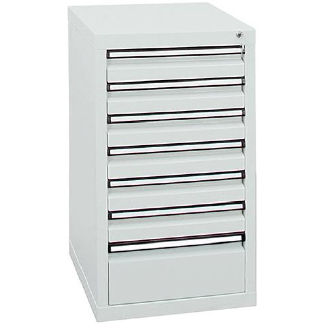 Schubladenschrank, 900x500x500 mm, Schubladen 6x 100/1x 200 mm Produktbild img1 L