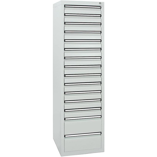 Schubladenschrank, 1800x500x500 mm, Schubladen 13x 100/2x 200 mm Produktbild img1 L